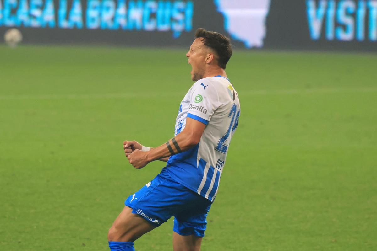 Golul lui Adrian Rus din Universitatea Craiova - Rapid