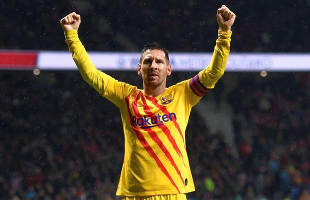 ATLETICO - BARCELONA 0-1 // Leo Messi de Aur » Adversarii se înclină în fața lui: „De aceea e cel mai bun” + caricatură senzațională: Barça cu el și fără el
