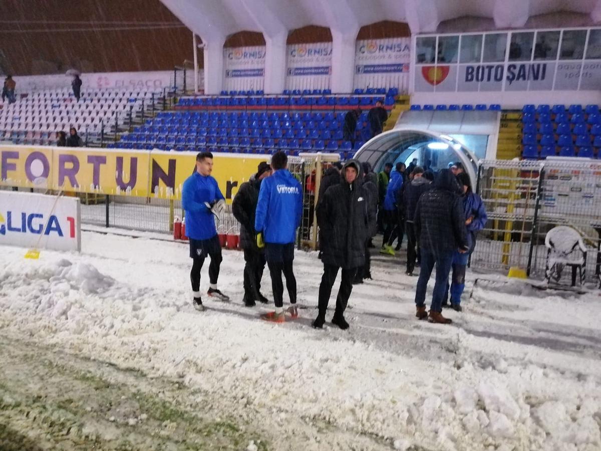 Botoșani - Viitorul ninsoare
