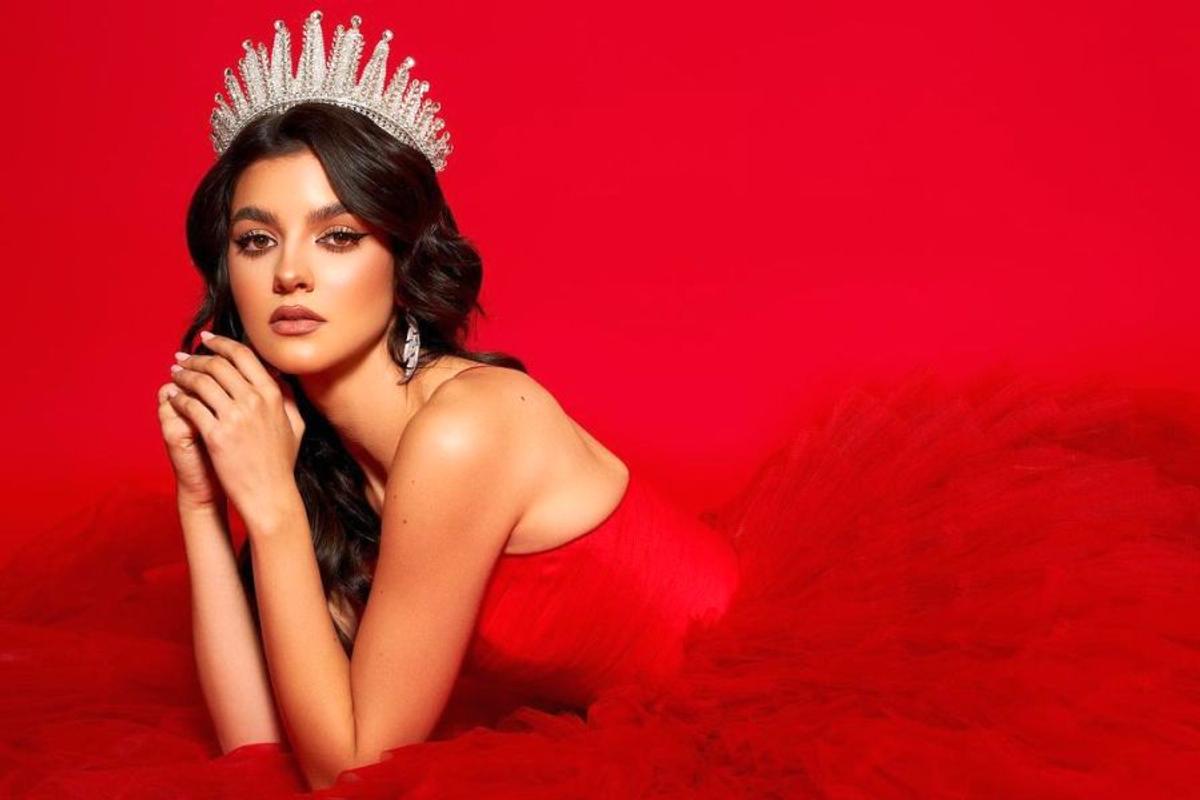 FOTO Iubita unui fotbalist de la FCSB, reprezentanta României la Miss Universe: „Vă iubesc!”