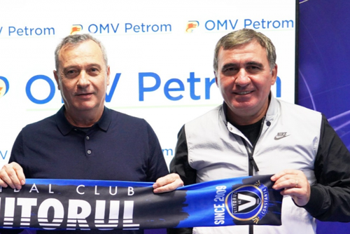 Mircea Rednic (58 de ani) a fost prezentat oficial de Viitorul. „Puriul” a făcut primele declarații din postura de tehnician al dobrogenilor // Sursă foto: fcviitorul.ro