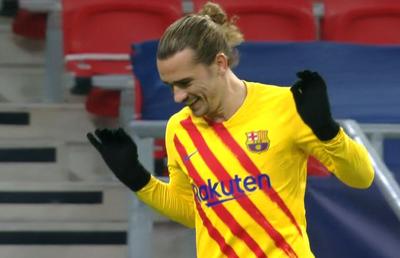 Ferencvaros - Barcelona. VIDEO S-a întors vechiul Griezmann? Francezul a înscris cu călcâiul la Budapesta!