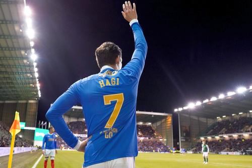 Ianis Hagi a fost integralist cu Hibernian / Sursă foto: Twitter @RangersFC
