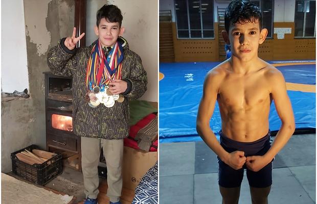 Povestea emoționantă a copilului minune ajuns triplu campion național la 14 ani » Salvat după ce a fost părăsit de mamă și a îndurat zile întregi fără mâncare: „Vreau aurul olimpic, să-mi scot familia din sărăcie”