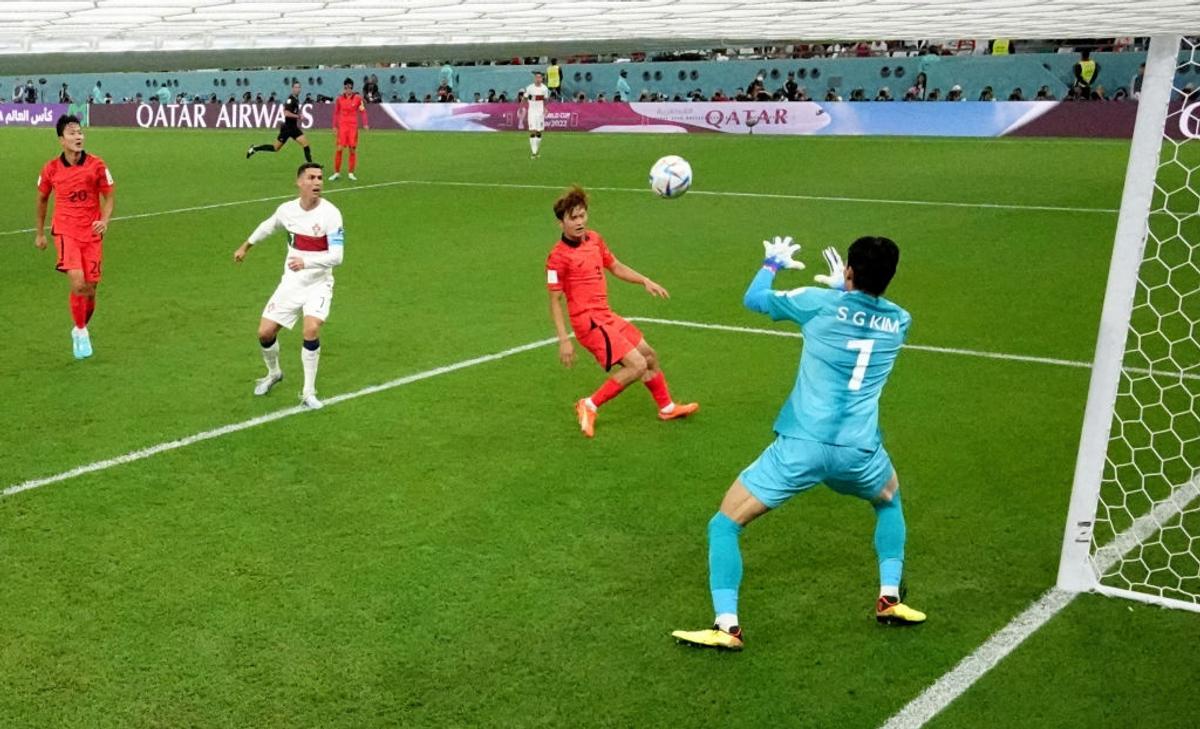 Cristiano Ronaldo a comis-o! Ce a făcut înaintea golului marcat de Coreea de Sud contra Portugaliei