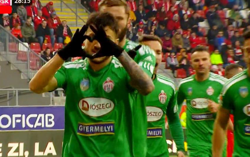 Sepsi face spectacol la Arad și urcă pe loc de play-off FOTO: Captură @Orange Sport 1
