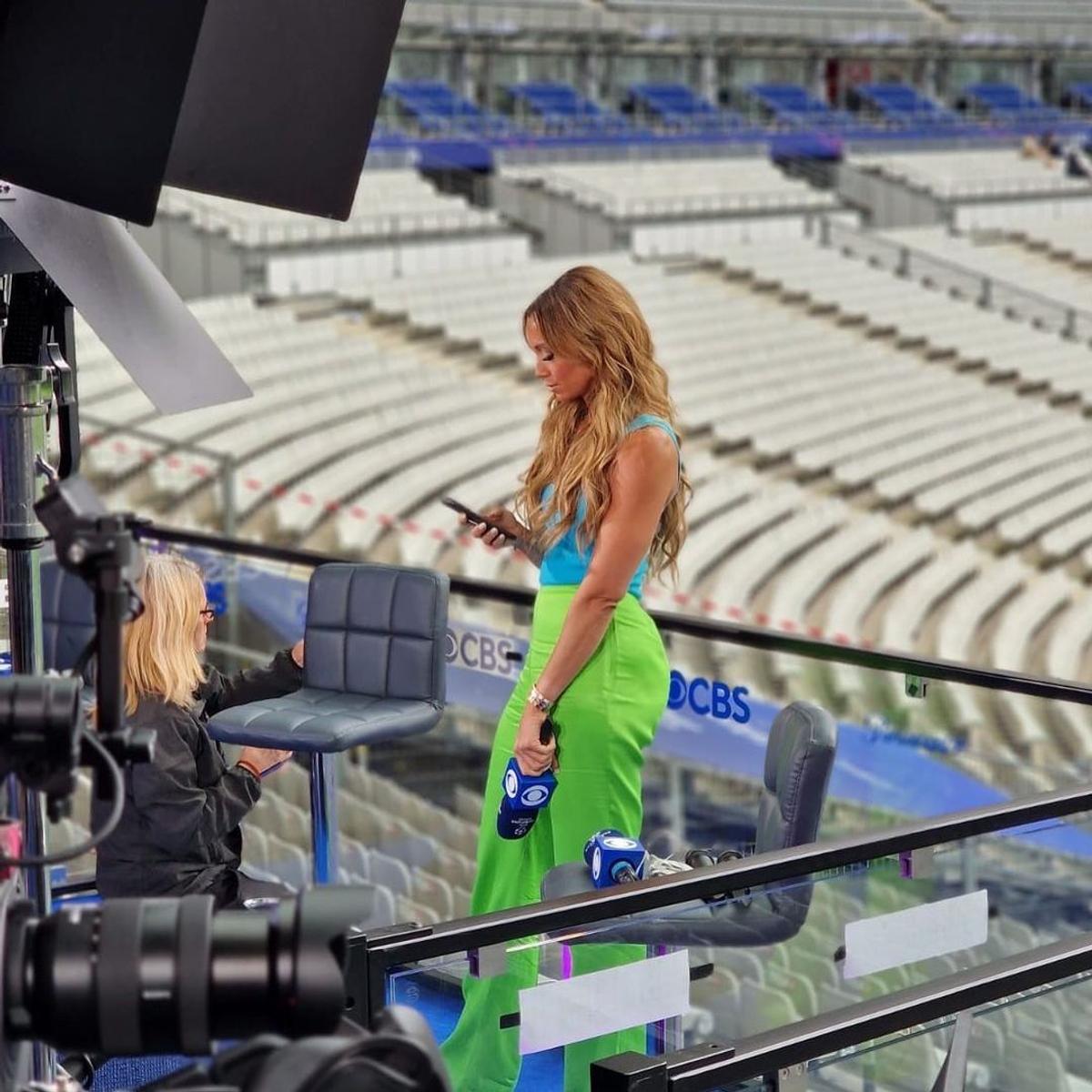 Kate Scott, prezentatoarea CBS Sports