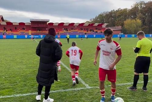 Laurenția Reghecampf Jr., cu numărul 19/ foto: captură Instagram @Anamaria Prodan