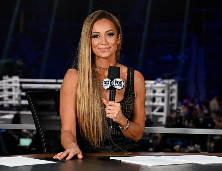 Kate Abdo, prezentatoarea CBS Sports (foto: Instagram)