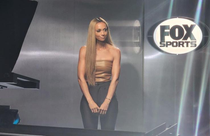 Kate Abdo, prezentatoarea CBS Sports (foto: Instagram)
