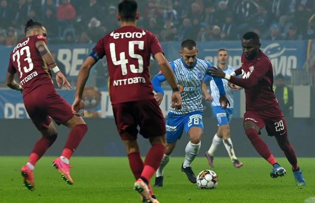 Universitatea Craiova, victorie dramatică în fața lui CFR Cluj » Oltenii i-au egalat pe clujeni în clasament + Rezultat bun și pentru FCSB