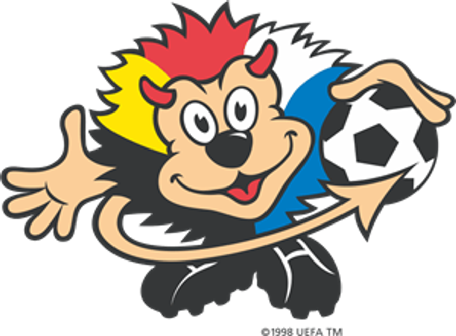 Mascota Euro 2000 Istoria mascotelor de la Europenele la care a participat România » El e ursulețul Albaert