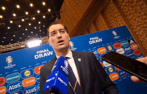 După tragerea la sorți a grupelor Euro 2024, Răzvan Burleanu, președintele FRF, a anunțat că obiectivul naționalei e calificarea în optimi și construirea celei mai bune generații din ultimii 20 de ani