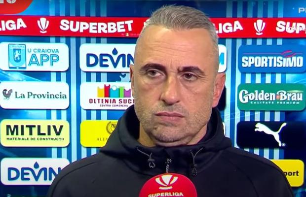 Ivaylo Petev, nemulțumit după 3 victorii din 3 la Universitatea Craiova: „Trebuie să mai lucrăm”