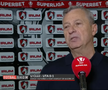 Mircea Rednic a izbucnit în lacrimi la flash-interviu în timp ce vorbea despre Helmuth Duckadam, foto: captură Prima Sport