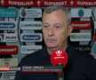 Mircea Rednic a izbucnit în lacrimi la flash-interviu în timp ce vorbea despre Helmuth Duckadam, foto: captură Prima Sport