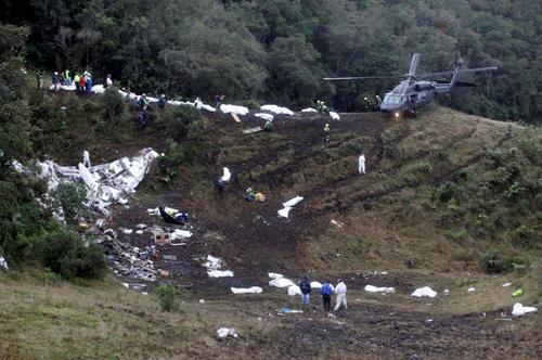 Așa arăta locul tragediei aviatice de-acum opt ani din Columbia / Foto: Imago