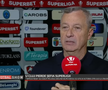 Mircea Rednic a izbucnit în lacrimi la flash-interviu în timp ce vorbea despre Helmuth Duckadam, foto: captură Prima Sport