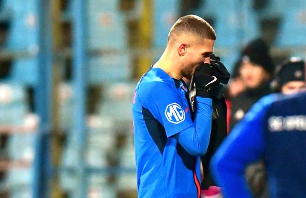 În memoria lui Duckadam! Gestul făcut de Daniel Bîrligea, după ce a deschis scorul în Oțelul - FCSB