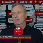 Mircea Rednic a izbucnit în lacrimi la flash-interviu în timp ce vorbea despre Helmuth Duckadam, foto: captură Prima Sport