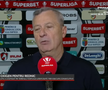 Mircea Rednic a izbucnit în lacrimi la flash-interviu în timp ce vorbea despre Helmuth Duckadam, foto: captură Prima Sport