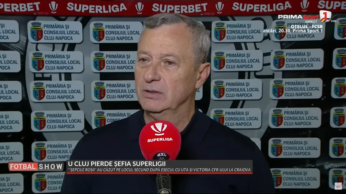 Mircea Rednic a izbucnit în lacrimi la flash-interviu în timp ce vorbea despre Helmuth Duckadam
