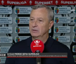 Mircea Rednic a izbucnit în lacrimi la flash-interviu în timp ce vorbea despre Helmuth Duckadam, foto: captură Prima Sport