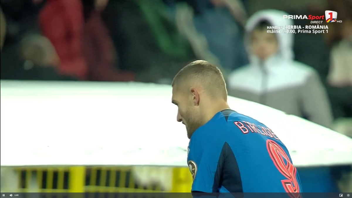 În memoria lui Duckadam! Gestul făcut de Daniel Bîrligea, după ce a deschis scorul în Oțelul - FCSB