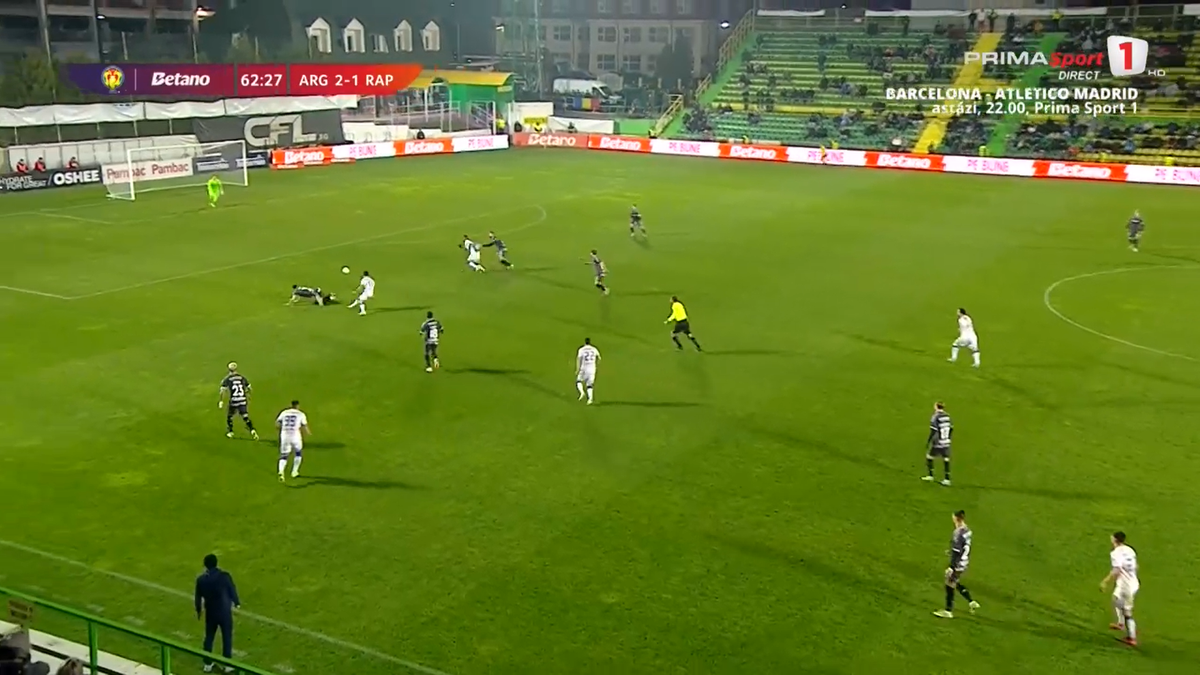 Leo Bolgado, eliminat în Argeș - Rapid