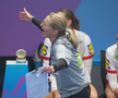 Helle Thomsen, furie dezlănțuită spre banca României / FOTO: https://sport.tv2.dk