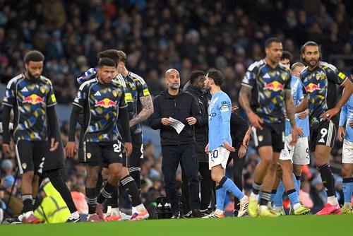 Cel mai recent, Leeds a fost învinsă de Pep Guardiola și Manchester City // foto: Guliver/gettyiamges