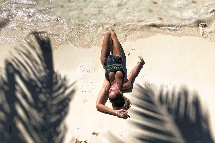 FOTO Iubita lui Florinel Coman, apariție INCENDIARĂ în Republica Dominicană » S-a urcat pe favoritul lui Becali și a publicat fotografia pe Instagram
