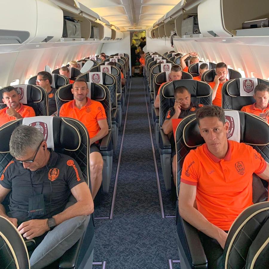 CFR Cluj, superavion de 500.000 de euro! Care a fost cea mai costisitoare destinație din 2019