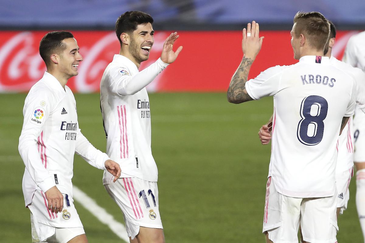 REAL MADRID - CELTA VIGO 2-0.  VIDEO + FOTO. Real Madrid, start perfect în 2021! Elevii lui Zidane au urcat pe primul loc în Spania