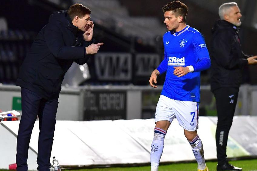 Ianis Hagi e din nou pe val la Rangers / foto: Guliver/ Getty Images