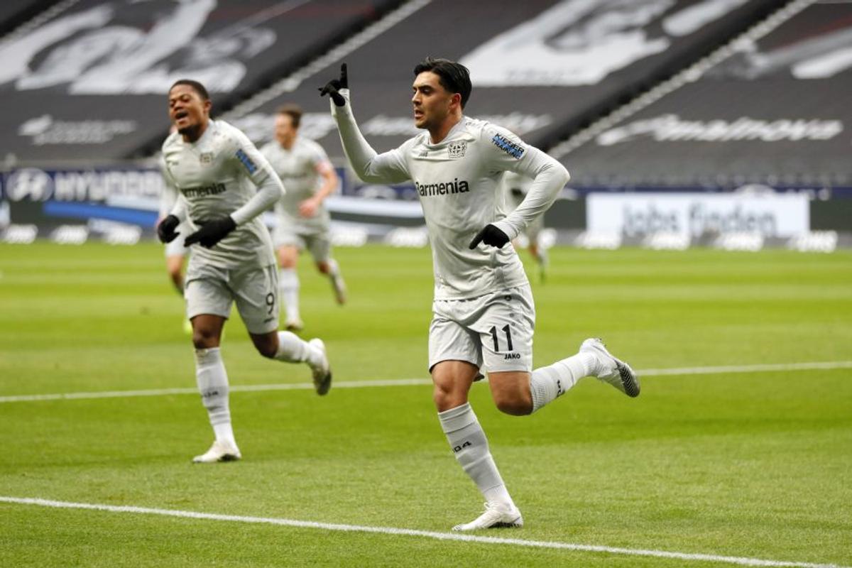 Nadiem Amiri, gol SENZAȚIONAL în Frankfurt - Leverkusen 2-1