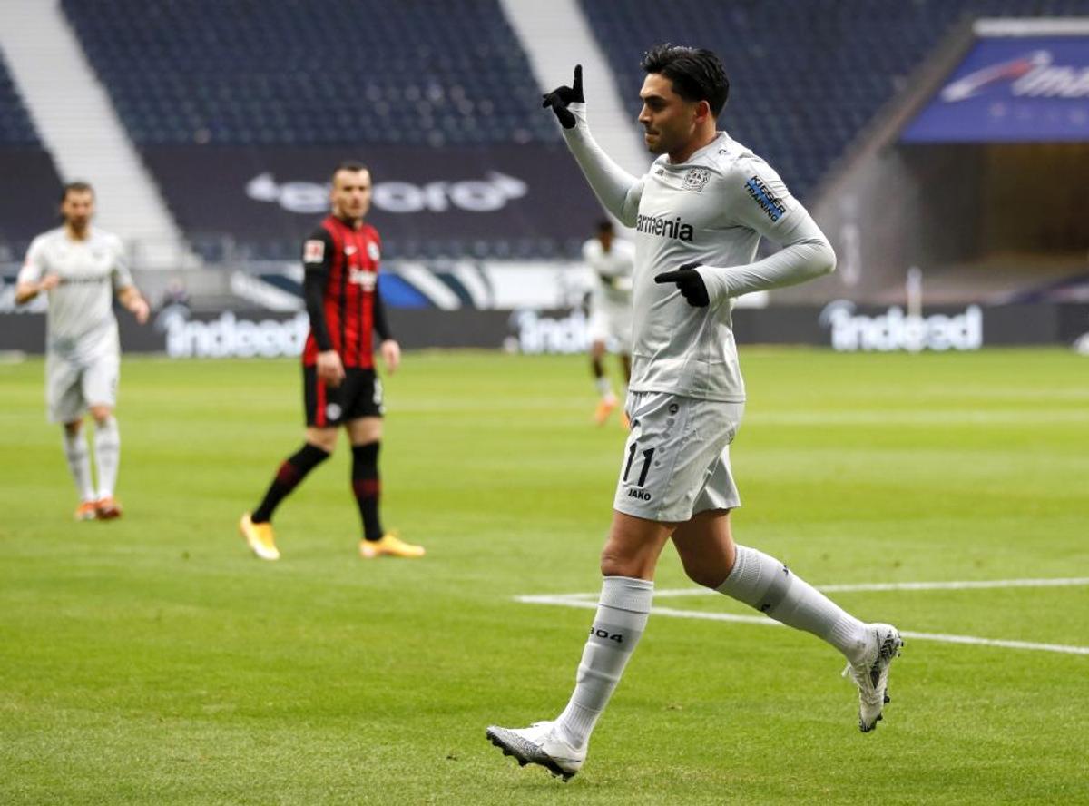 Nadiem Amiri, gol SENZAȚIONAL în Frankfurt - Leverkusen 2-1