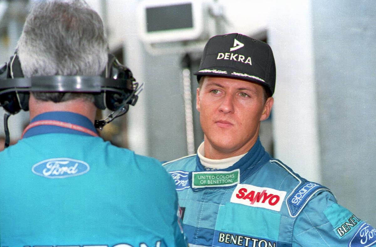 Fotografii spectaculoase din cariera lui Michael Schumacher