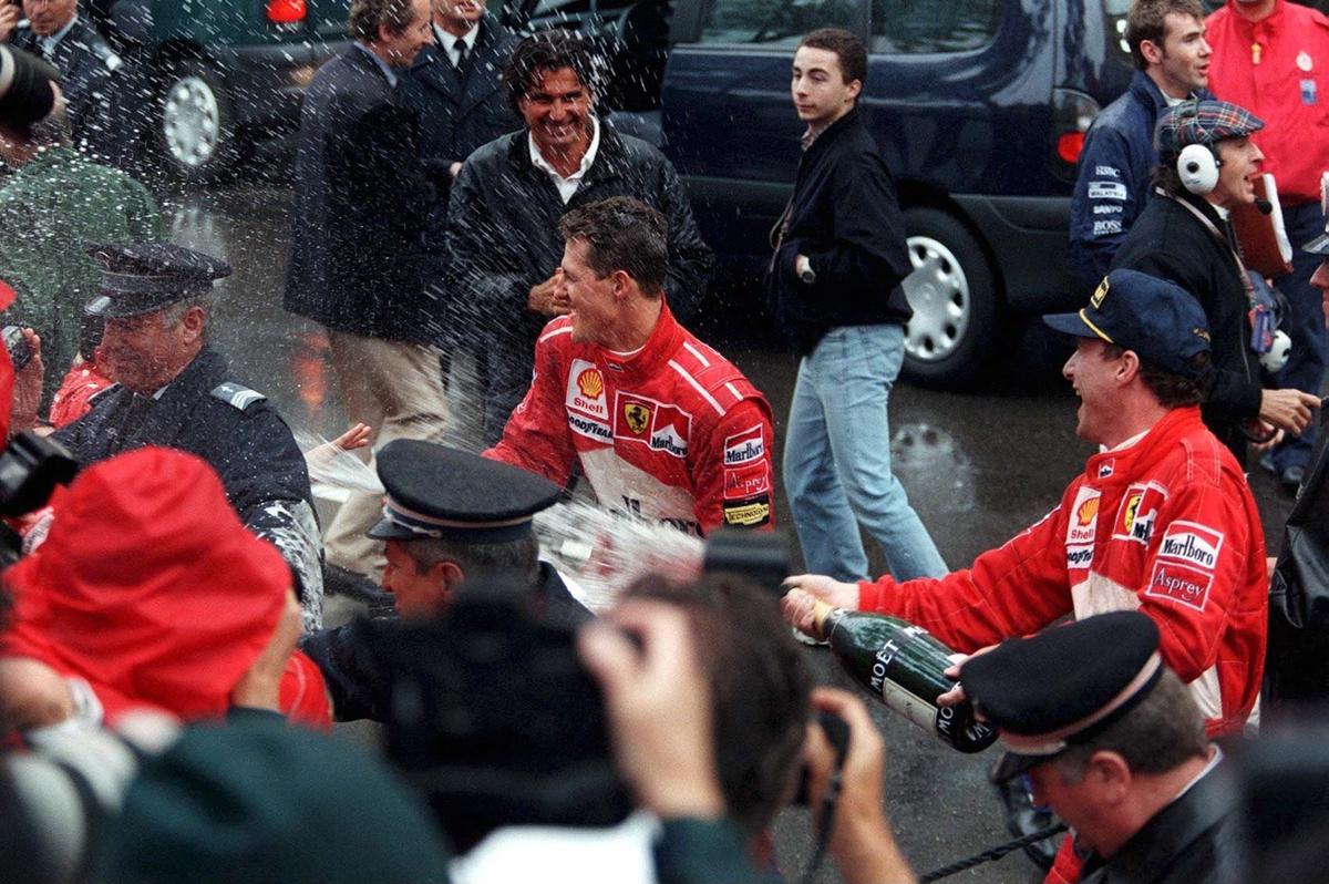 Fotografii spectaculoase din cariera lui Michael Schumacher