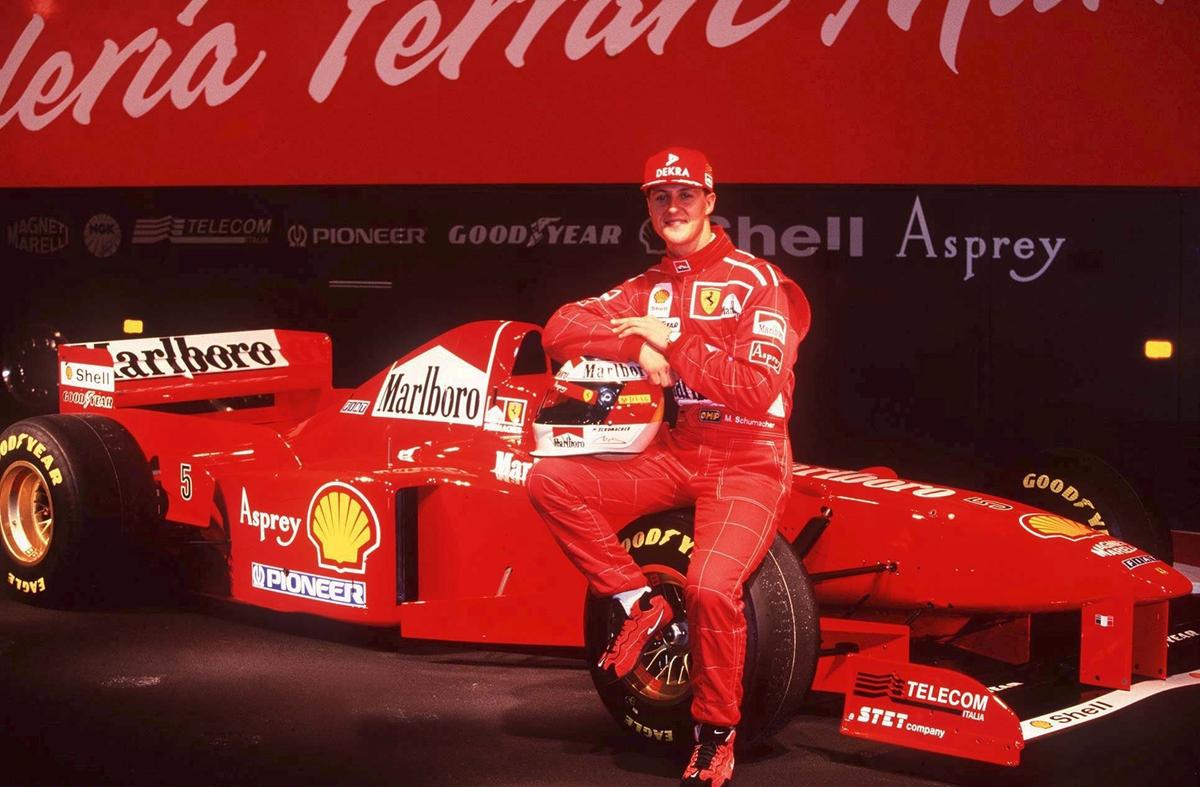 Fotografii spectaculoase din cariera lui Michael Schumacher