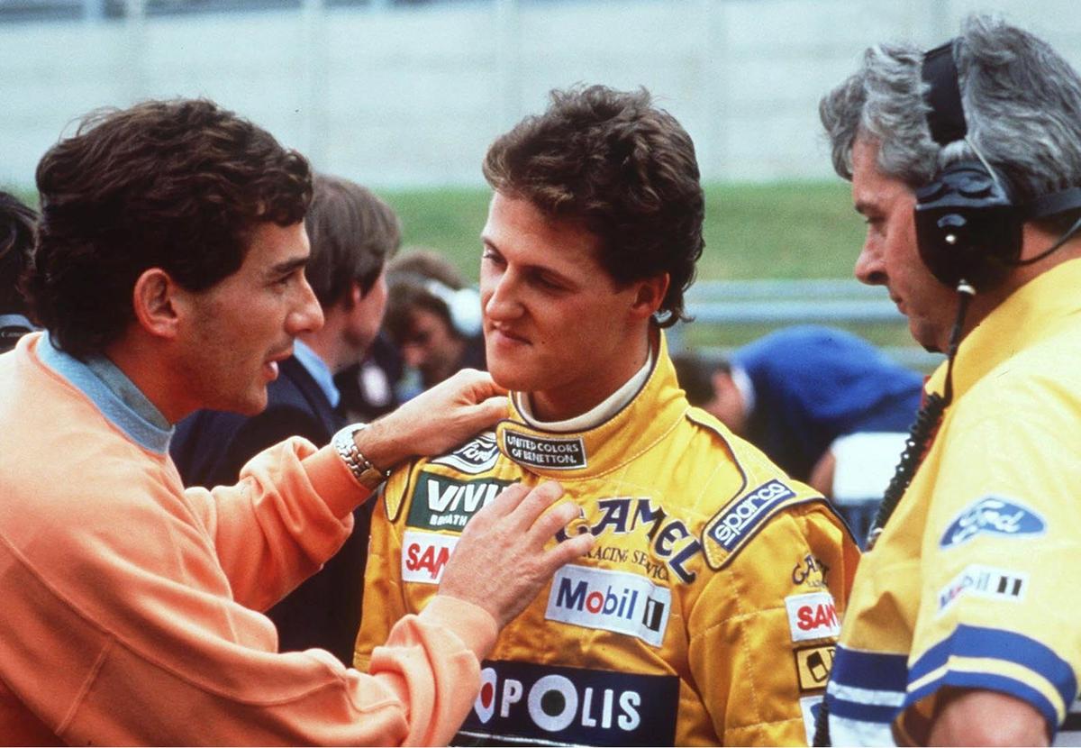 Fotografii spectaculoase din cariera lui Michael Schumacher
