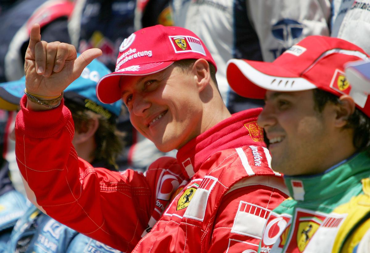 Fotografii spectaculoase din cariera lui Michael Schumacher