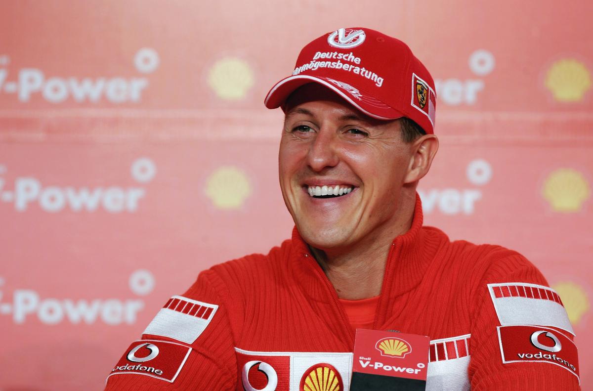 Fotografii spectaculoase din cariera lui Michael Schumacher