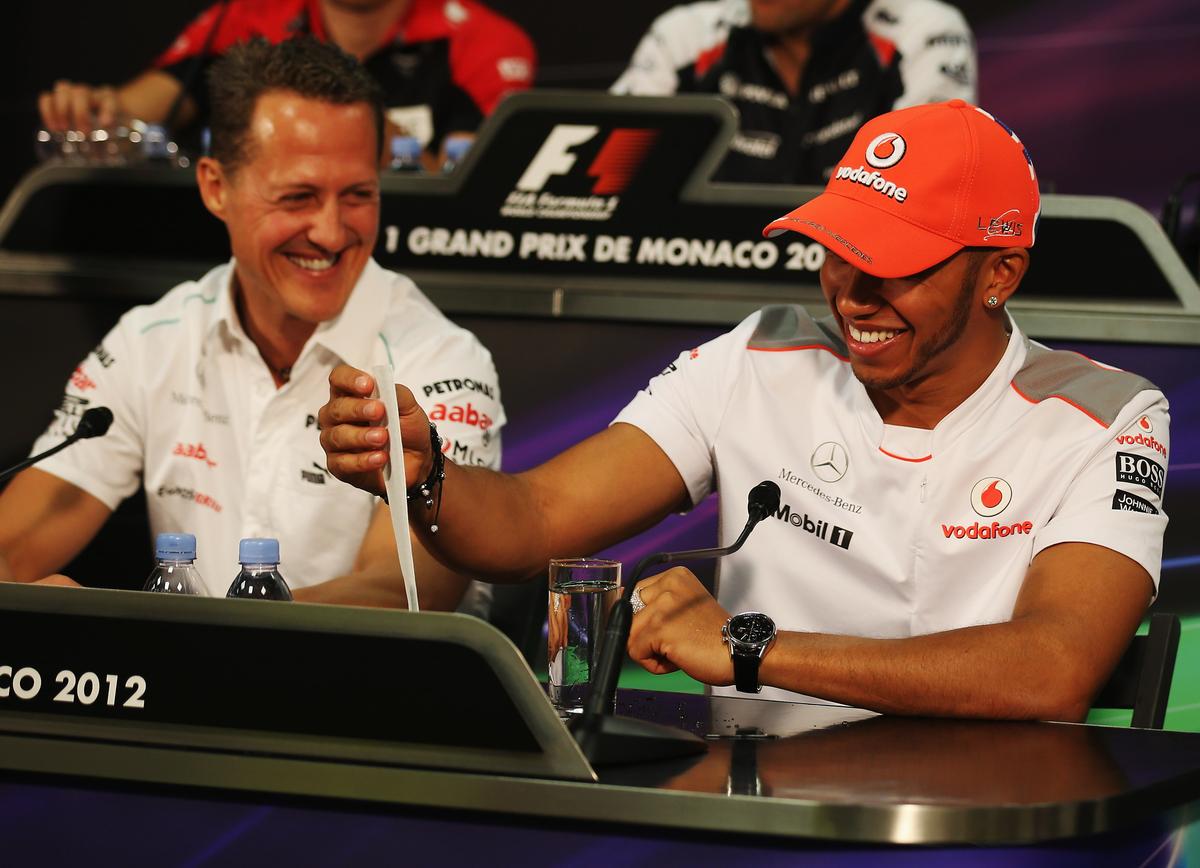 Fotografii spectaculoase din cariera lui Michael Schumacher