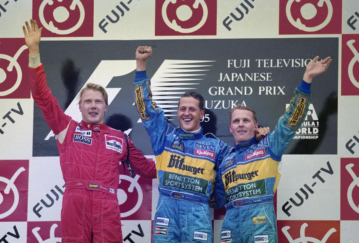 Fotografii spectaculoase din cariera lui Michael Schumacher