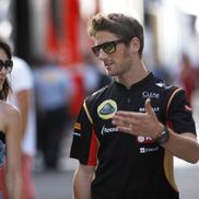 Marion Jolles, soția lui Romain Grosjean. foto: Guliver/Getty Images
