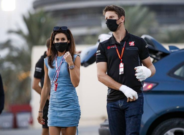 Marion Jolles, soția lui Romain Grosjean. foto: Imago Images