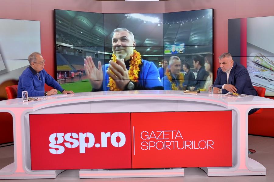 Ediție eveniment » Cosmin Olăroiu, interviu exploziv: „Am renunțat la contract ca să vin antrenorul echipei naționale. Dar...”. MIERCURI, de la ora 20:00, pe GSP.RO, la „Prietenii lui Ovidiu”