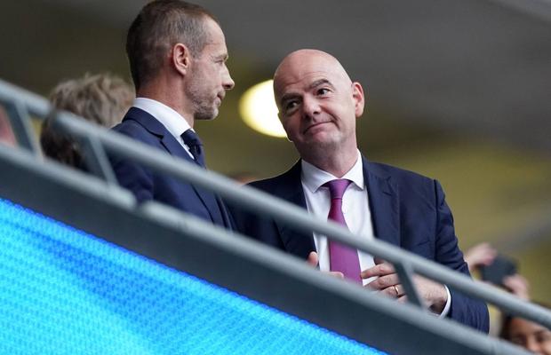 UEFA, un nou mesaj dur împotriva planului pus la cale de Infantino și FIFA: „Folosește fotbalul pentru a-i îmbogăți pe prietenii săi”