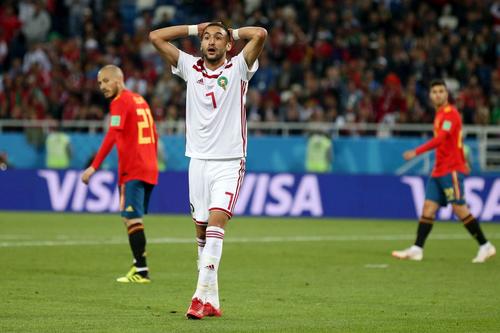 Hakim Ziyech în tricoul Marocului // Foto: Getty Images